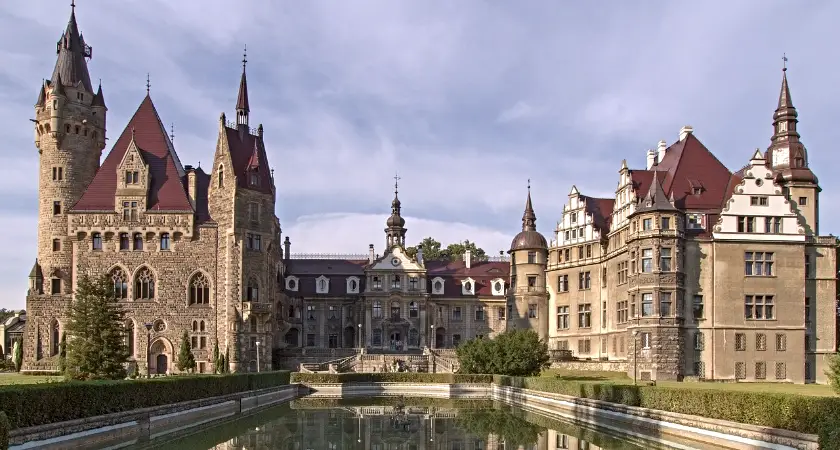 zámek Moszna moszna castle