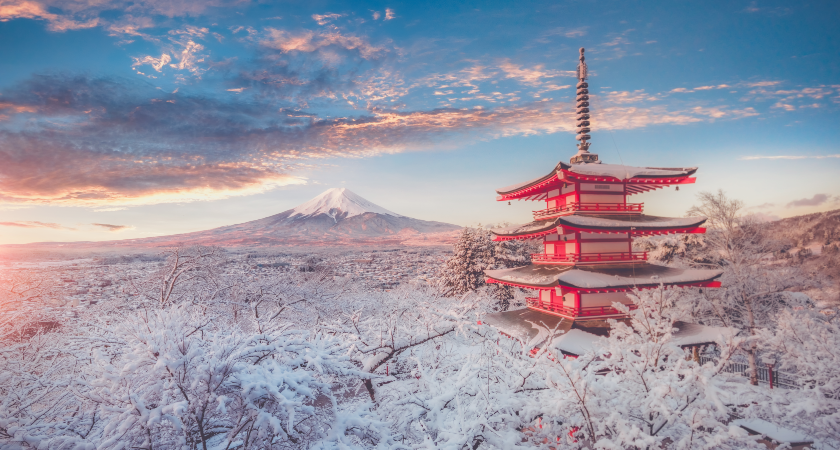Japan in winter