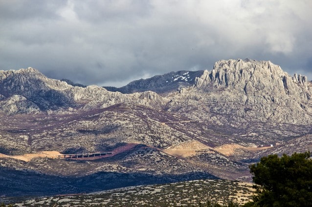 Chorvatské pohoří Velebit