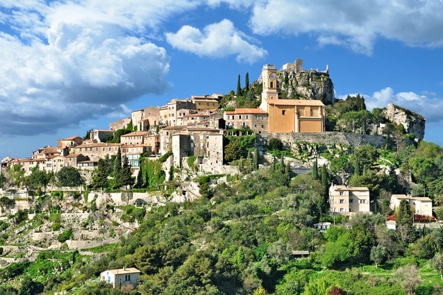 Středověká vesnice Eze na francouzské riviéře