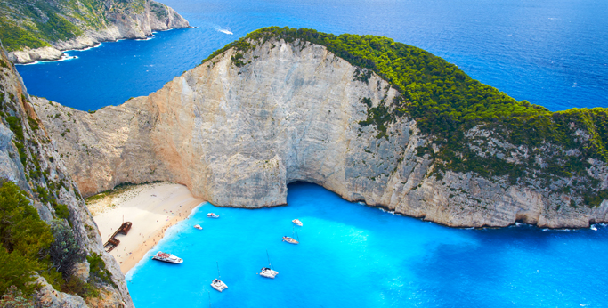 Dobrodružství na pláži Navagio