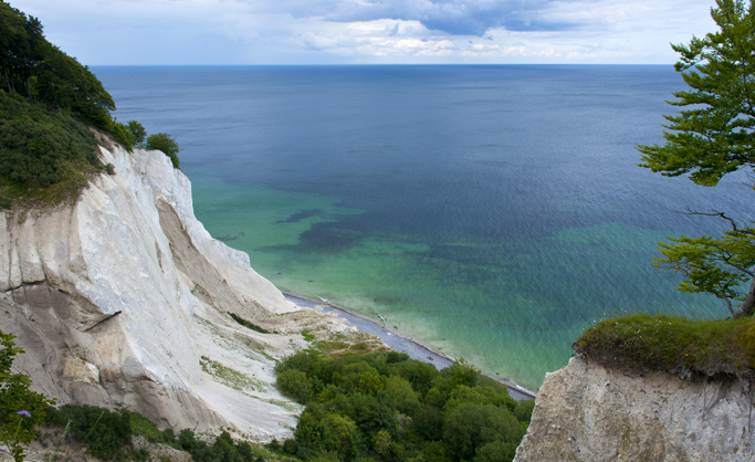 Křídové skály Mons Klint