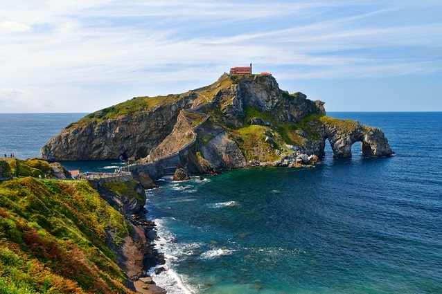 Pobřeží severního Španělska