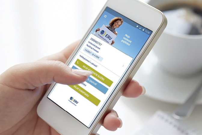 mobilní aplikace Moje Evropská