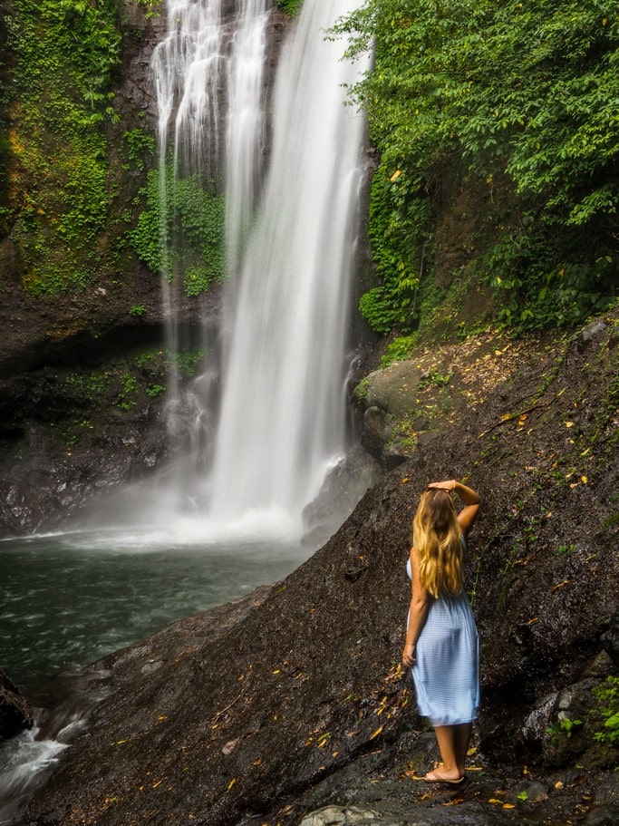 Vodopády na Bali