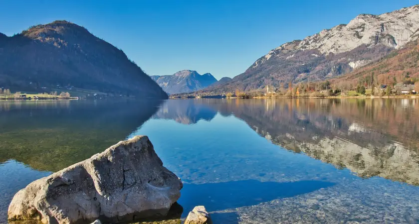 lake in austria jezero v Rakousku